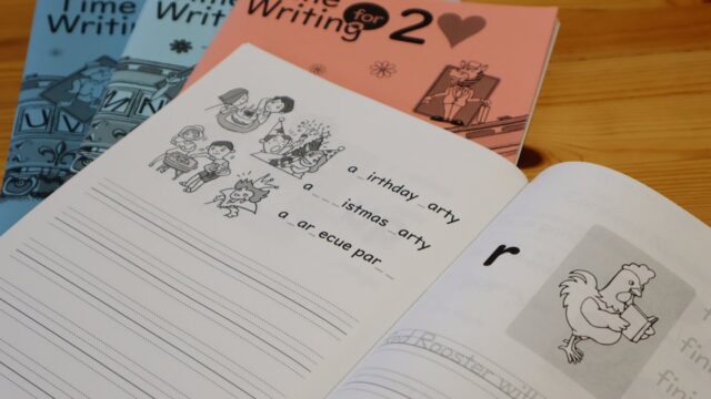 Time for Writing の教材