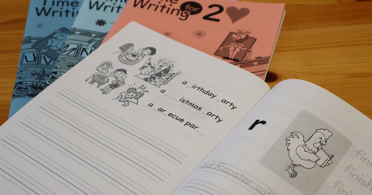 Time for Writing の教材